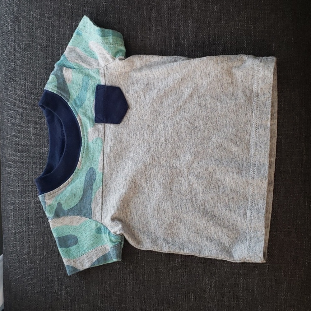 *EUC* Carter’s Baby Camo T-Shirt with Breast Pocket